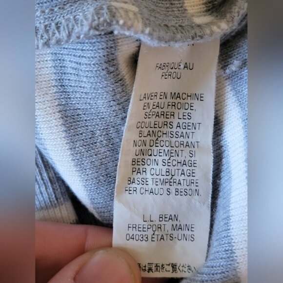 L.L. Bean 100% Cotton 1/4 Zip Sweater - Picture 5 of 7